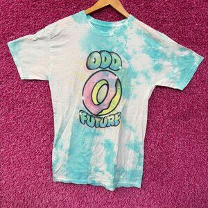 Odd Future Airbrush Iced Out Donut Logo Hip Hop Tie Dye M